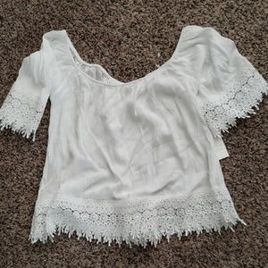 Off the shoulder top